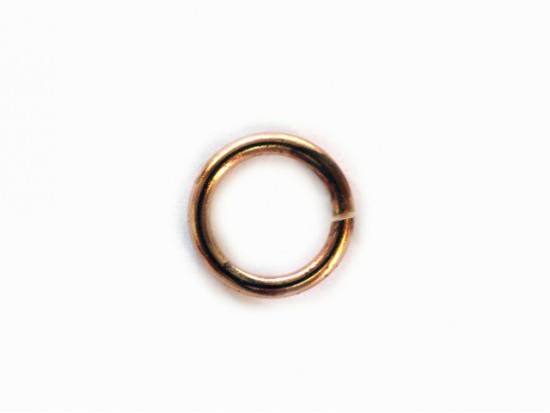 6mm Copper Plate Jump Ring