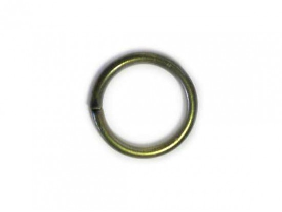 8mm Antique Gold Plate Jump Ring