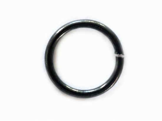 10mm Black Antique Gunmetal Jump Ring