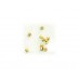 Plated Crimp Tube Bead 2x2mm