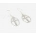 17" Two Tone Multi Cross Dangle Necklace Set