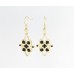 36" Square Clover Gold Plate Chain Necklace Set