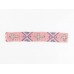 Pink Gray Purple Seed Bead Cross Aztec Headband
