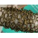 Antique Silver 5x8mm Oval Notched Link Chain Antique Silver 5x8mm Oval Notched Link Chain