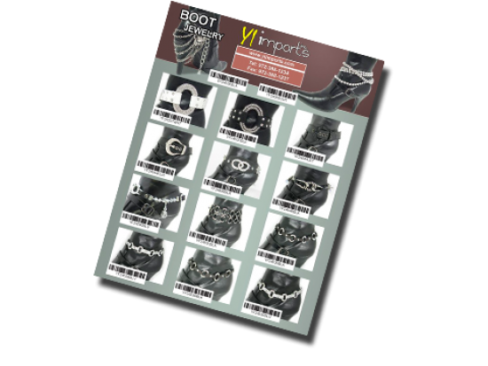 Boot Shoe Jewelry Catalog