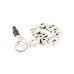 "Special Friend" Antique Silver Charm Crystal Phone Plug "Special Friend" Antique Silver Charm Crystal Phone Plug