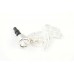 Angel With Filigree Antique Silver Charm Crystal Phone Plug