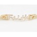 Beige Leather Wrap Faith Heart Cross Crystal Bracelet