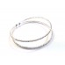 Silver 2 Line Clear Crystal Memory Bracelet Silver 2 Line Clear Crystal Memory Bracelet