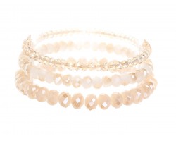 LCT Crystal Stretch Bracelets 3 Set