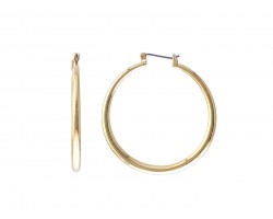 Gold Hollow Hoop 42mm Earring Gold Hollow Hoop 42mm Earring