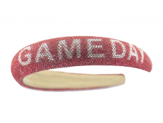 Red Crystal GAME DAY Headband