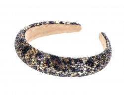 Leopard Crystal Baguette Stone Headband