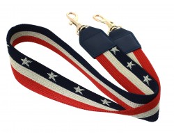 USA Flag Theme Purse Strap