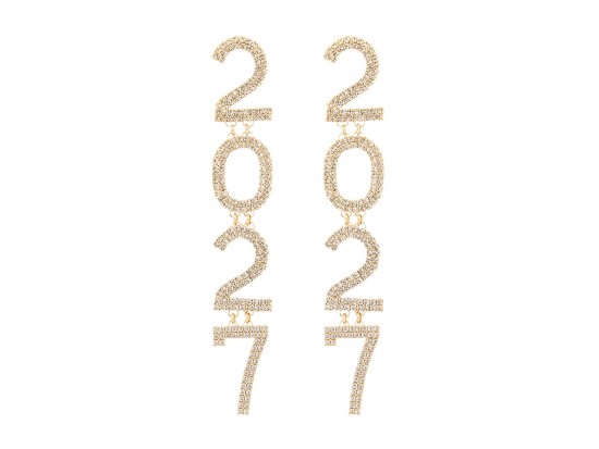 Gold Crystal 2027 Earrings Gold Crystal 2027 Earrings