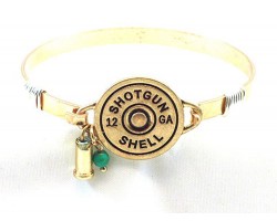 Gold Bullet Back Wire Wrap Bracelet Gold Bullet Back Wire Wrap Bracelet
