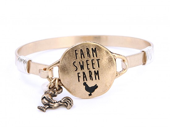 Gold Farm Sweet Farm Wire Wrap Bracelet Gold Farm Sweet Farm Wire Wrap Bracelet
