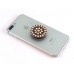 Turquoise Stone Flower Self Adhesive Phone Grip Charm