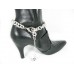 Matte High Shine Heavy Double Link Shoe Boot Jewelry Matte High Shine Heavy Double Link Shoe Boot Jewelry