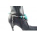 Turquoise 2 Stars Love of My Heart Shoe Boot Jewelry