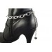 Jet Leopard Bead/Crystal Teardrop Boot Jewelry Jet Leopard Bead/Crystal Teardrop Boot Jewelry