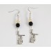 New Orleans Charm Black & Gold Crystal Pearl Necklace Set New Orleans Charm Black & Gold Crystal Pearl Necklace Set