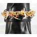 Tri Color Copper Slv Plate Gold Plate Chain Cross Shoe Boot Jewelry