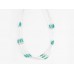 Multi Bead Liquid Silver 3 Line Stretch Headband