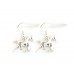 Silver Running Horse Charm Hook Earrings Silver Running Horse Charm Hook Earrings