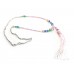 Easter Multi Crystal Tassel Necklace Easter Multi Crystal Tassel Necklace